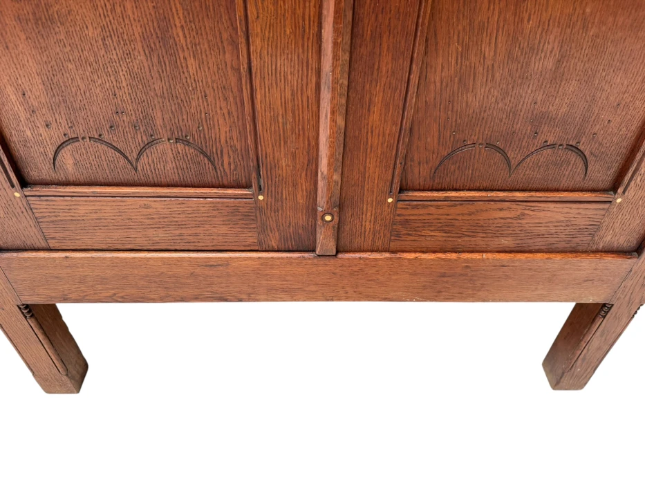 Arts & Crafts Armoire or Bookcase In the style of Architect Lauweriks, 1890s